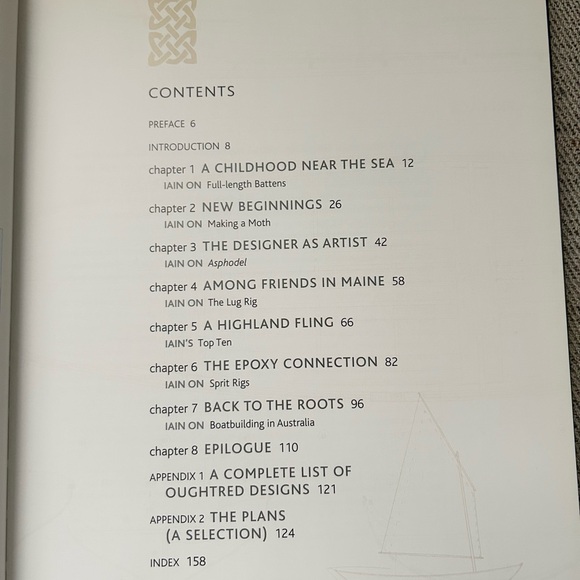 Book Iain Oughtred: A Life in Wooden Boats  wooden boat hardcover book - Picture 7 of 11